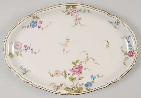 Sunnyvale 13" Oval Serving Platter