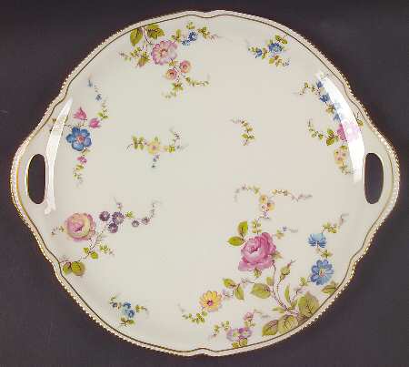 Sunnyvale Handled Cake Plate