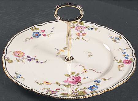 Sunnyvale Round Serving Plate with Center Handle (Dp) Hc