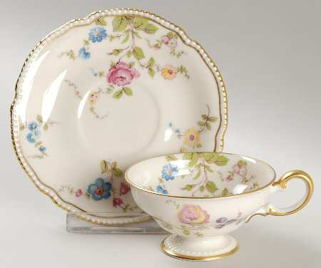 Sunnyvale Footed Demitasse Cup & Saucer Set