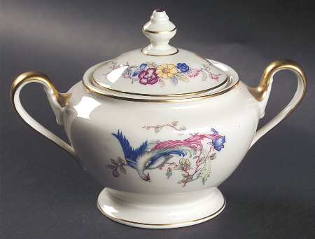Venetian Sugar Bowl & Lid
