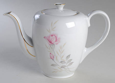 American Rose Tea/Coffee Pot & Lid