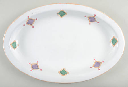 Belvidere 14" Oval Serving Platter