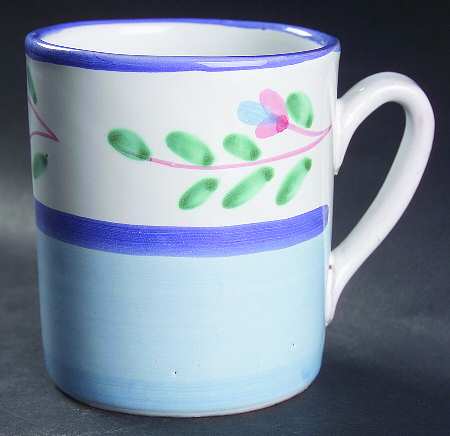 Blue Garland Mug