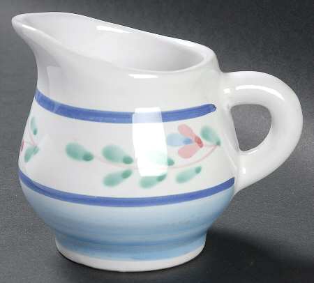 Blue Garland Creamer