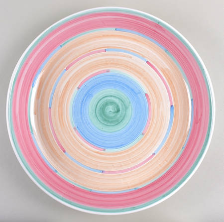 Cabana 17'' Round Deep Platter