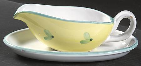 Carousel Gravy Boat & Underplate