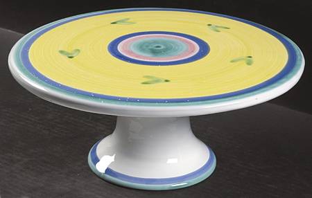 Carousel 12" Diameter Pedestal Cake Stand