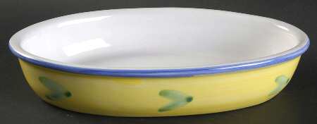 Carousel 9" Oval Baker