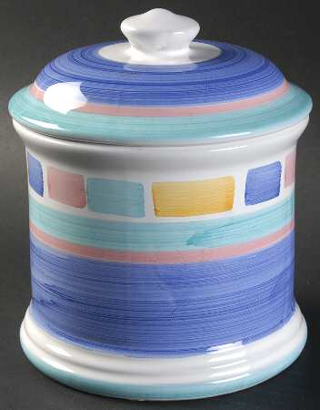 Color Blocks Medium Canister & Lid