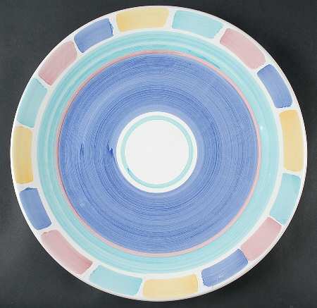 Color Blocks 16" Chop Plate (Round Platter)