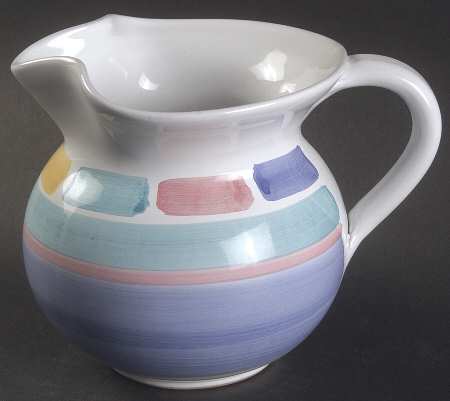 Color Blocks 32 Oz Pitcher by Caleca