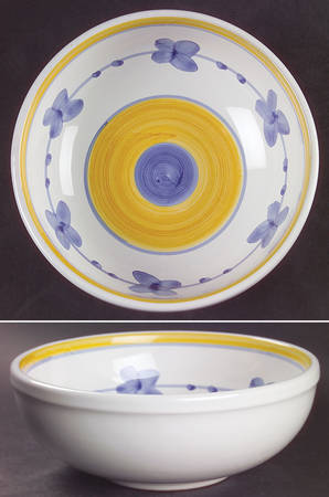 Marina (Blue&Yellow) 7" All Purpose Bowl