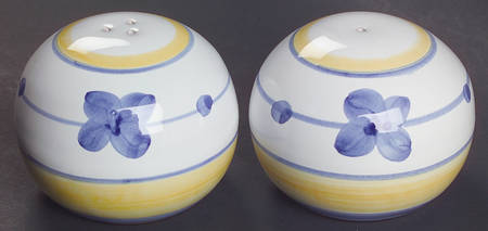 Marina (Blue&Yellow) Salt & Pepper Set