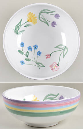 Meadow 12" Large Salad Serving Bowl