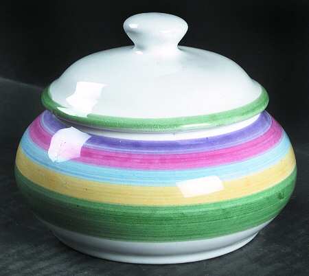 Meadow Sugar Bowl & Lid