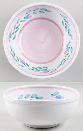 Pink Garland Coupe Cereal Bowl