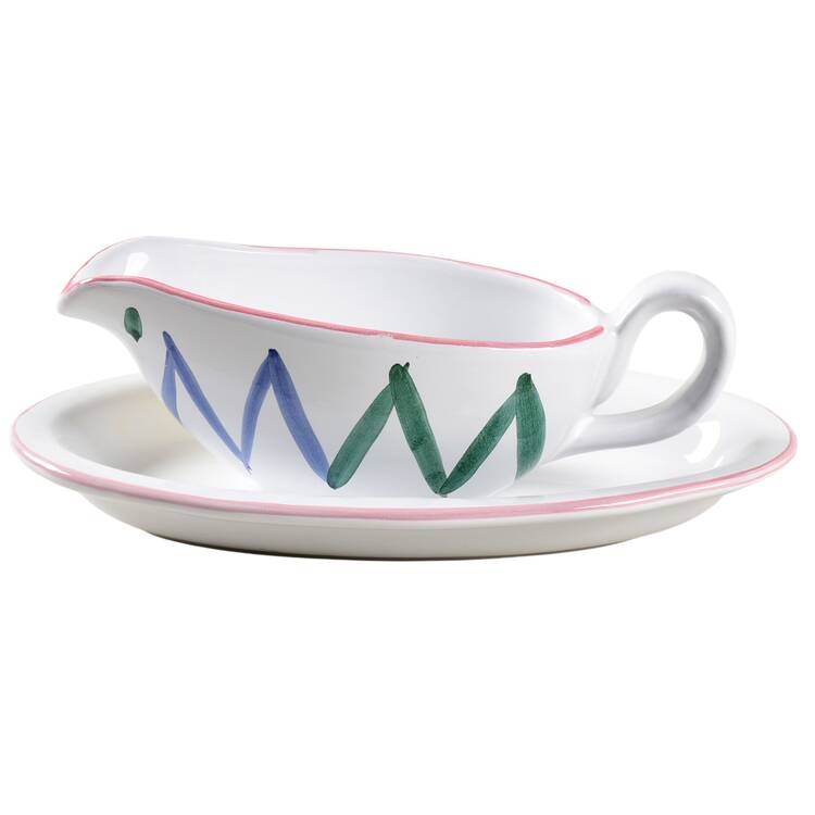 Sole Gravy Boat & Underplate