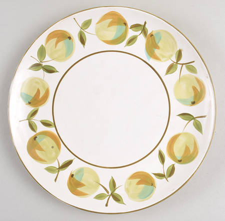 Longchamps 12" Chop Plate (Round Platter) by Casual Ceram