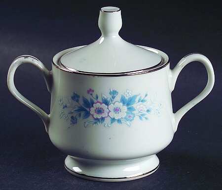 Carla Sugar Bowl & Lid by Carlton (Japan)