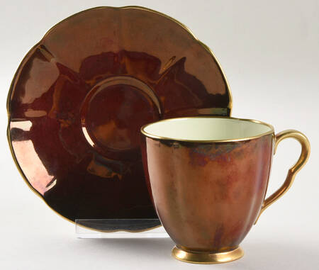 Rouge Royale Footed Cup & Saucer Set
