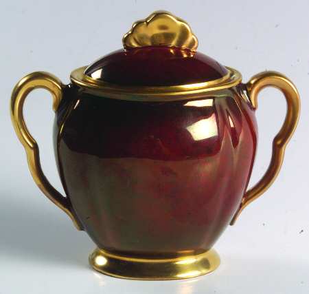 Rouge Royale Sugar Bowl & Lid