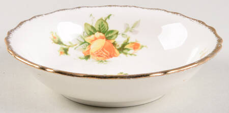 Yellow T Rose Fruit/Dessert (Sauce) Bowl