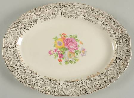 Lajean 11" Oval Serving Platter