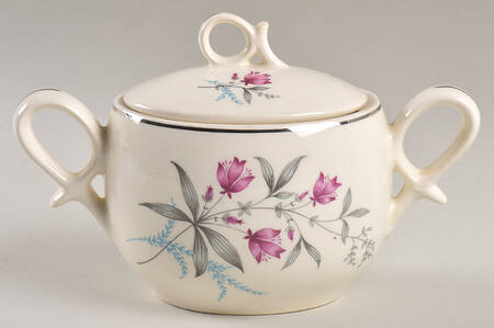 Larkspur Sugar Bowl & Lid