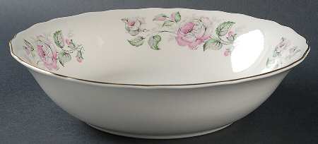 Queen's Rose 8" Round Vegetable Bowl