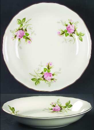 Rose Bouquet Coupe Soup Bowl