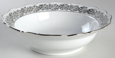 Bridal Rose 9" Round Vegetable Bowl