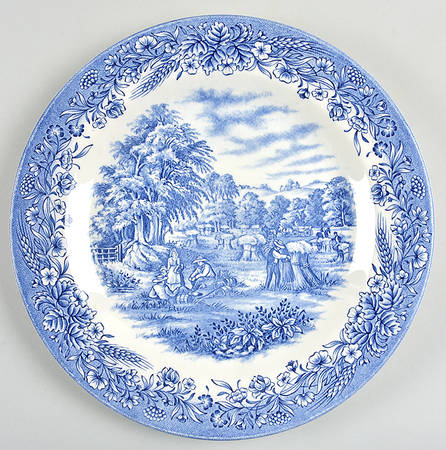 Currier &amp; Ives Blue by Churchill