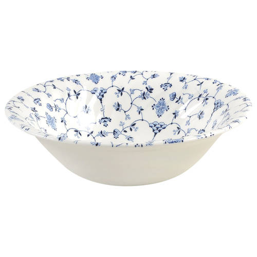 Finlandia (Swirl Rim, England) 9" Round Vegetable Bowl