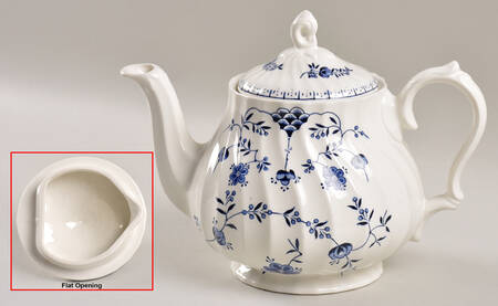 Finlandia (Swirl Rim, England) Teapot & Lid