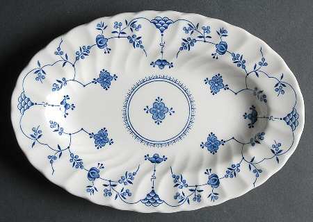 Finlandia (Swirl Rim, England) Relish/Gravy Underplate
