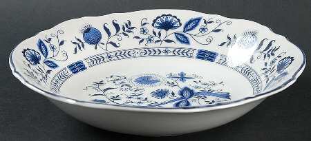 Blue Onion Coupe Soup Bowl
