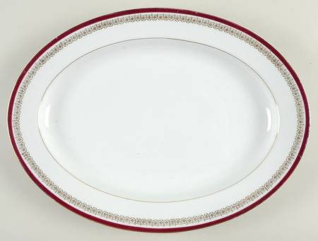Elegante 14" Oval Serving Platter