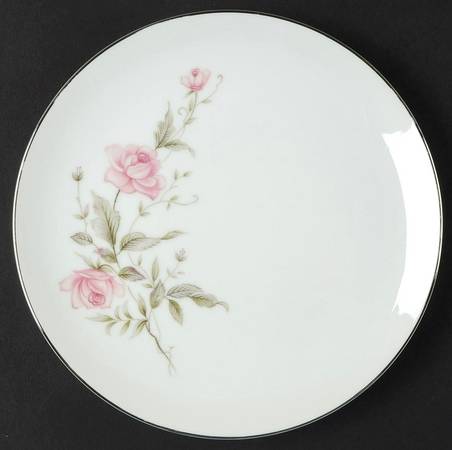 Rose Bouquet Salad Plate