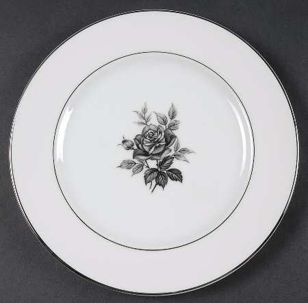 Rose Rhapsody Salad Plate