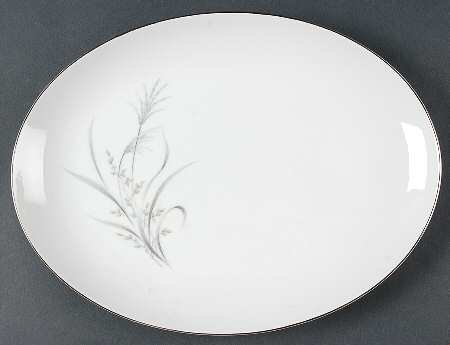 Wheat Spray 12" Oval Serving Platter