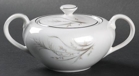 Wheat Spray Sugar Bowl & Lid
