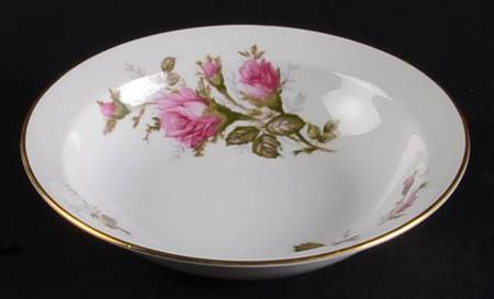Moss Rose Rim Fruit/Dessert (Sauce) Bowl