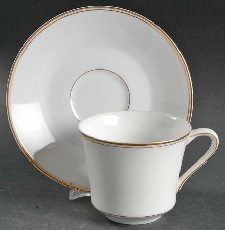 Regent Flat Cup & Saucer Set