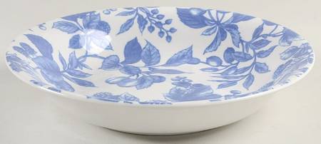 Blueberry Hill (Large Design) Coupe Soup Bowl