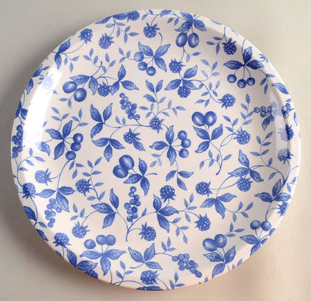 Blueberry Hill (Large Design) 12" Chop Plate (Round Platter)