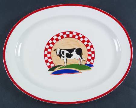 Constance 18" Oval Serving Platter