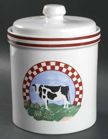Fannie's Farm Large Canister & Lid