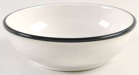 Rio Black Soup/Cereal Bowl