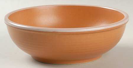Rio Orange (Solid Orange) Soup/Cereal Bowl